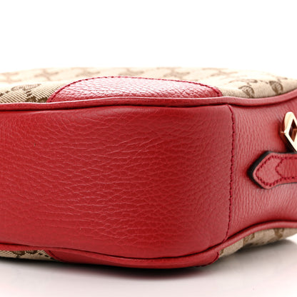 Gucci Monogram Mini Bree Messenger Bag Red 10 of 10