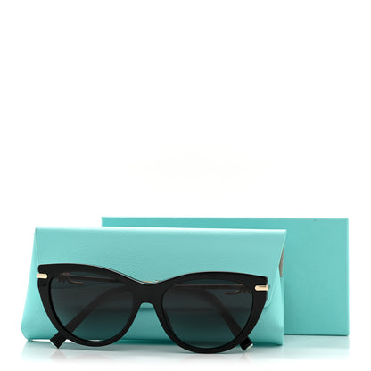 Tiffany Acetate Cat Eye Sunglasses TF4253 Black 7 of 7