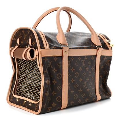 Louis Vuitton Monogram Sac Chien 40 Pet Carrier 2 of 4
