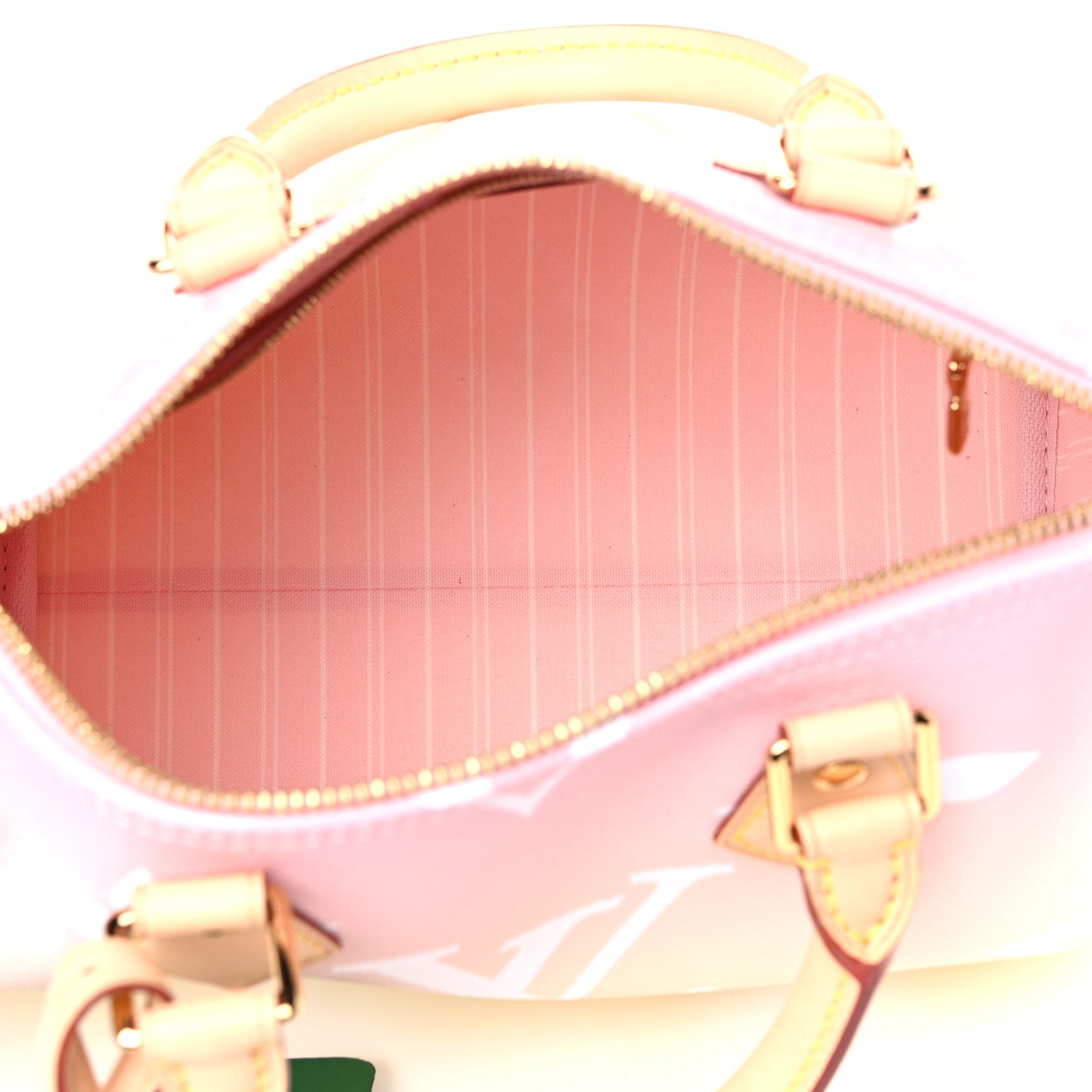 Louis Vuitton Monogram Giant By The Pool Speedy Bandouliere 25 Light Pink 6 of 13