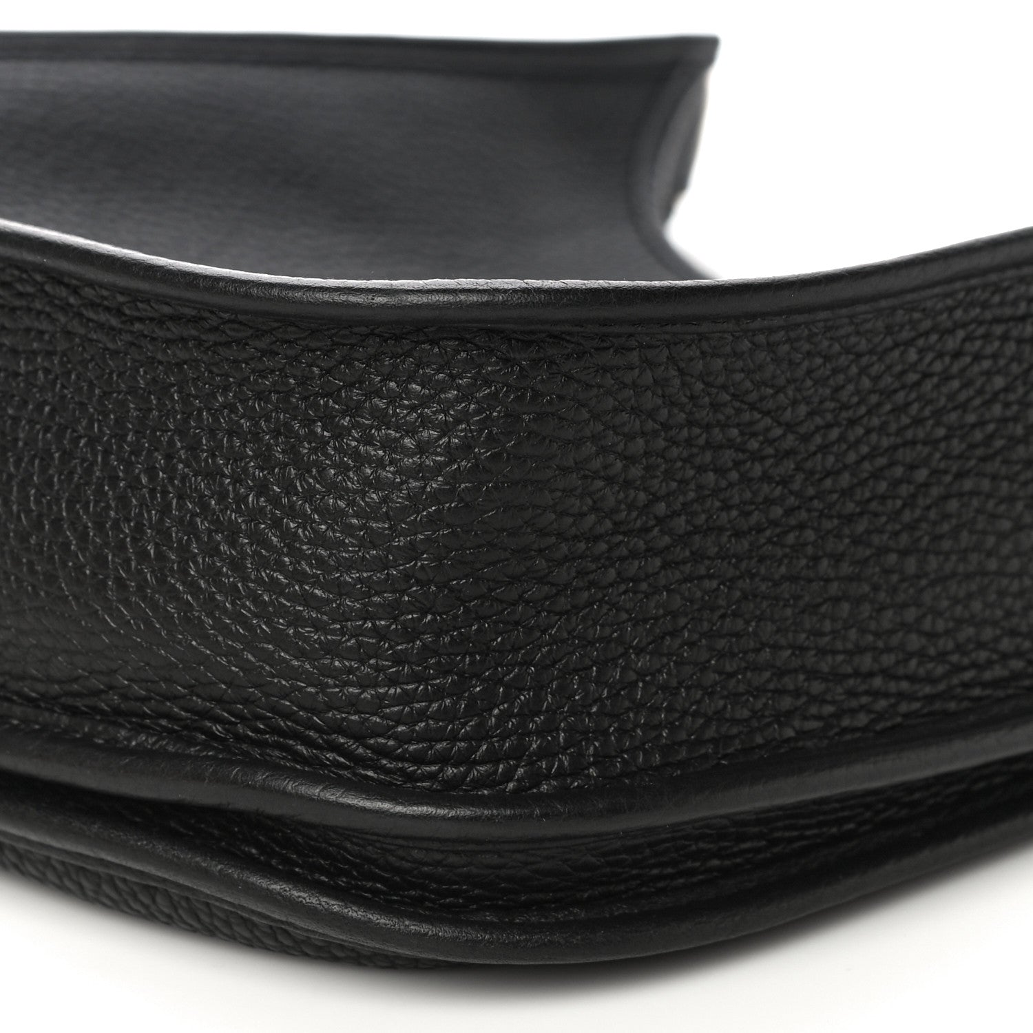 Hermes Taurillon Clemence Evelyne III PM Black 9 of 10
