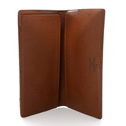 Louis Vuitton Monogram Simple Checkbook Holder Wallet Cover 5 of 9