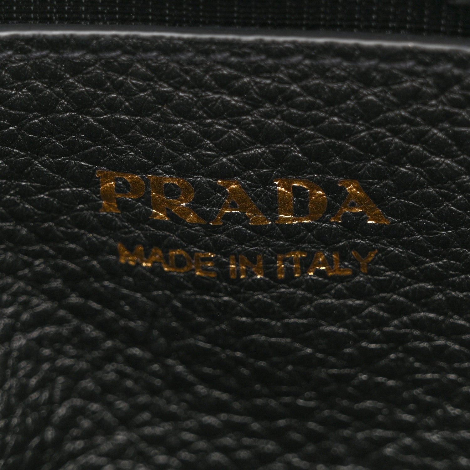 Prada Vitello Daino Soft Medium Double Zip Shoulder Bag Black 7 of 13