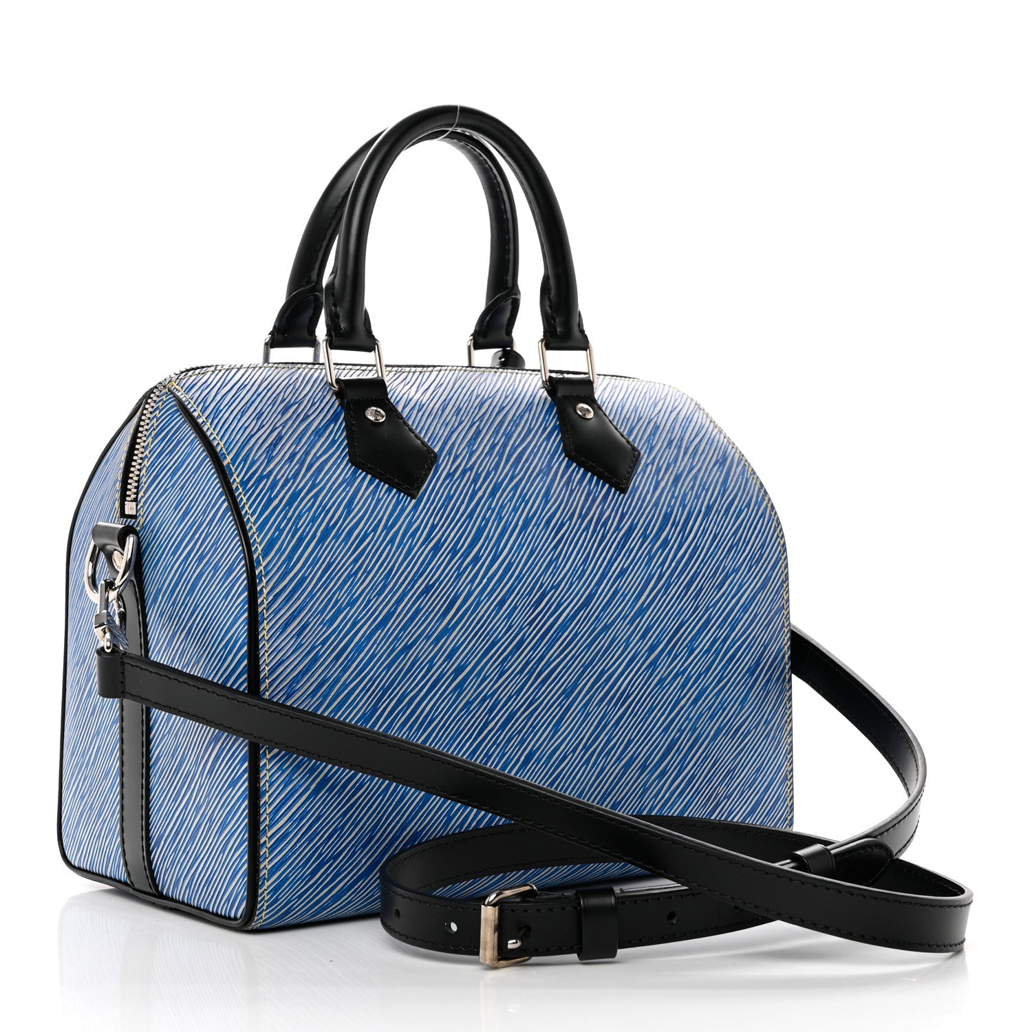 Louis Vuitton Epi Speedy Bandouliere 25 Denim Light 3 of 9