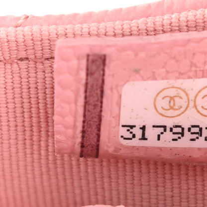 Chanel Caviar Quilted Mini Chain Belt Bag Pink 8 of 10