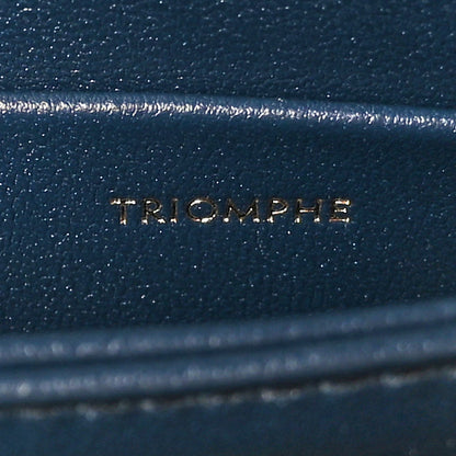 Celine Shiny Calfskin Teen Besace Navy Blue 7 of 9