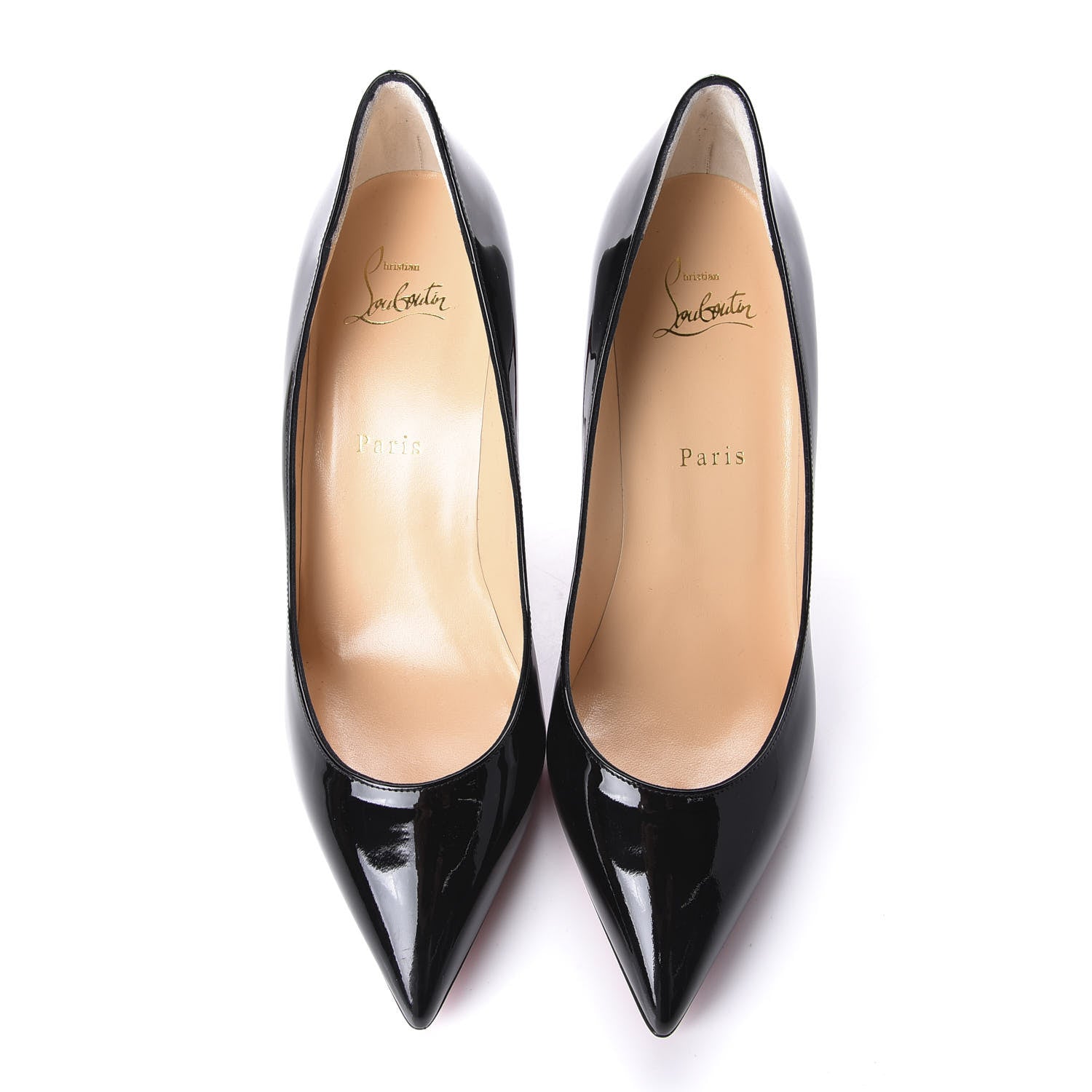 Christian Louboutin Patent Pigalle 85 Pumps 39.5 Black 5 of 10