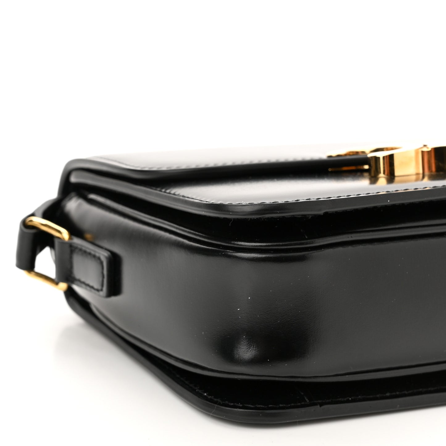 Shiny Calfskin Teen Triomphe Black