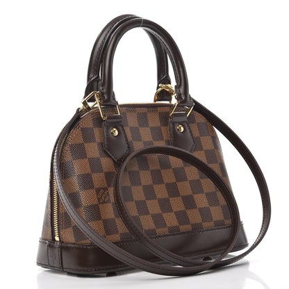Louis Vuitton Damier Ebene Alma BB 3 of 9