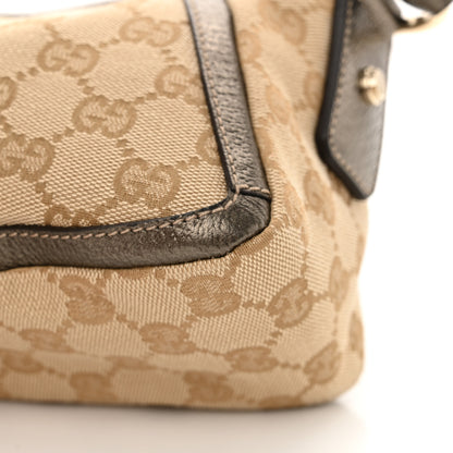Gucci Monogram D Ring Abbey Pochette Pewter 11 of 11