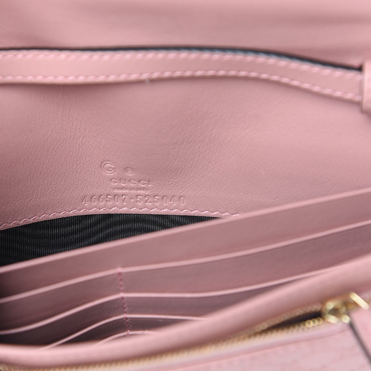 Microguccissima Crossbody Wallet Soft Pink