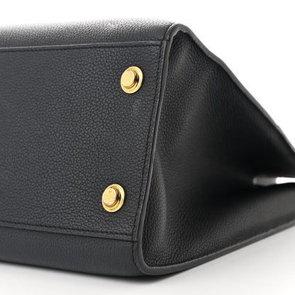 Louis Vuitton Taurillon City Steamer MM Black 10 of 11