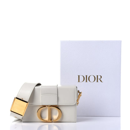 Christian Dior Smooth Calfskin 30 Montaigne Box Bag White 11 of 11