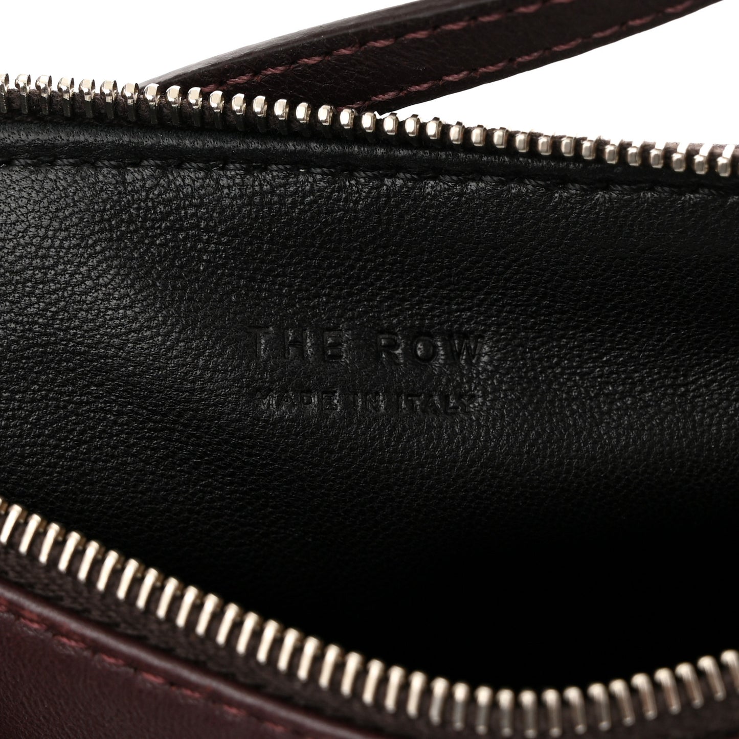 Calfskin 90's Bag Eggplant