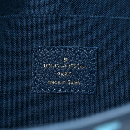 Louis Vuitton Empreinte Monogram Giant Felicie Pochette Chain Wallet Gradient Blue 7 of 11