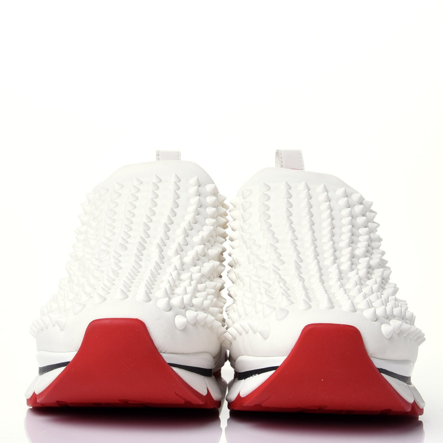 Neoprene Spike Sock Donna Flat Sneakers 37.5 White Snow Mat