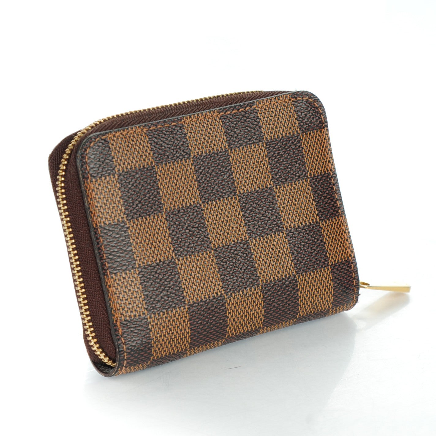 Damier Ebene Zippy Coin Purse