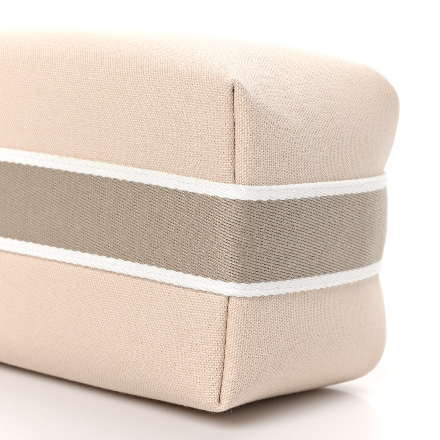Hermes Canvas Bride-A-Brac Pouch Natural 9 of 9