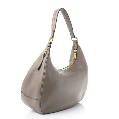Prada Vitello Daino Hobo Argilla 3 of 8
