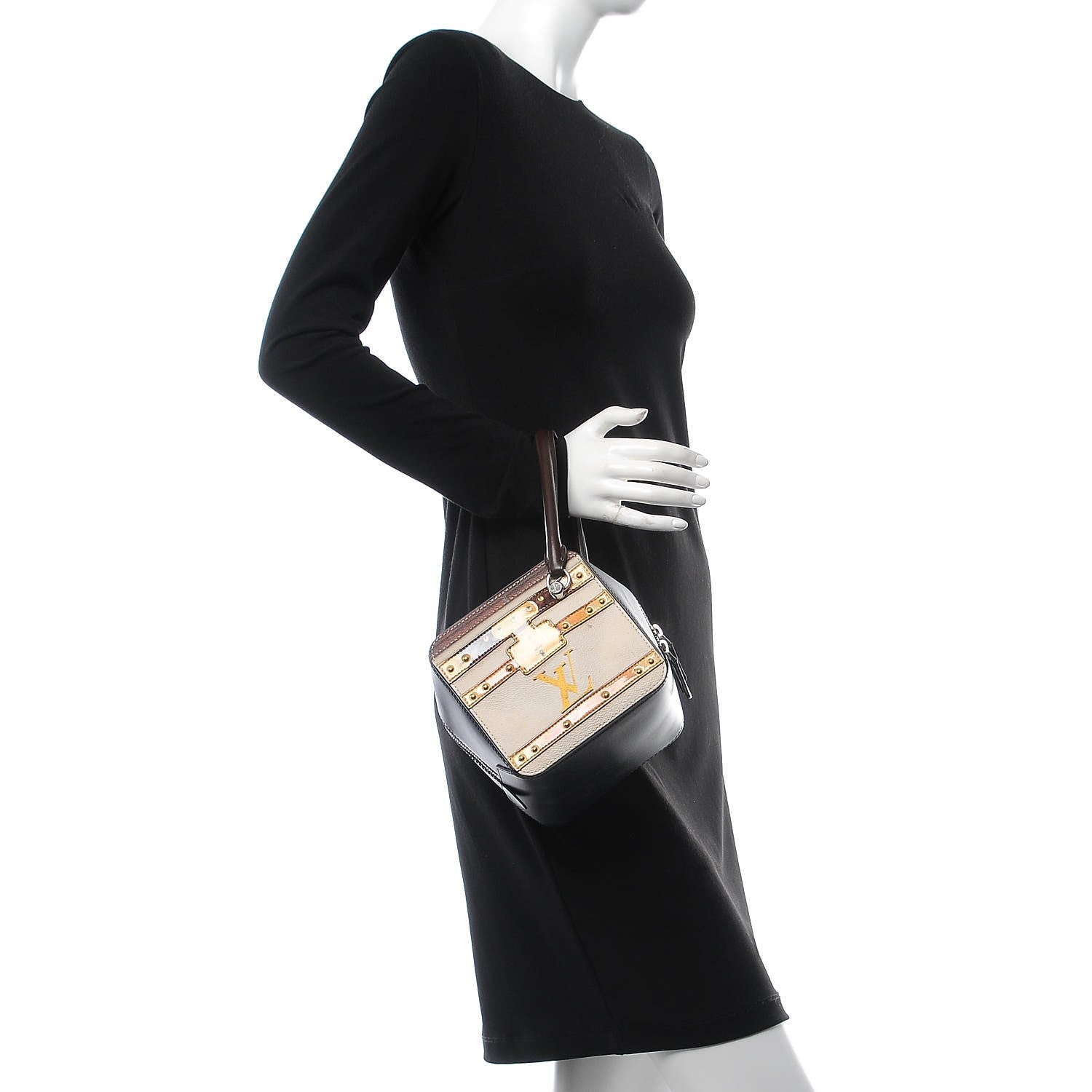 Louis Vuitton Transformed Canvas Time Trunk Square Bag 2 of 10