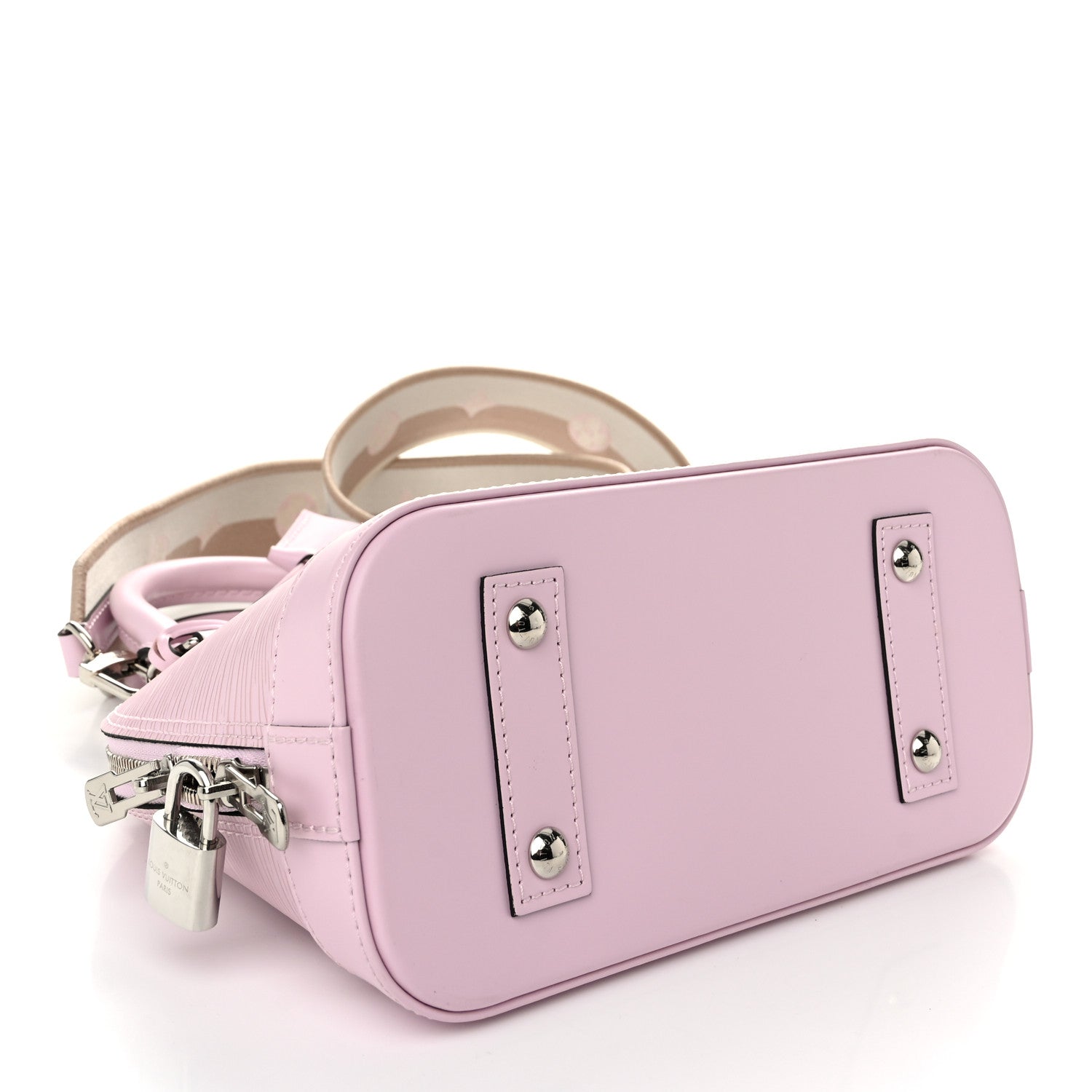 Louis Vuitton Epi Jacquard Alma BB Guimauve 4 of 10