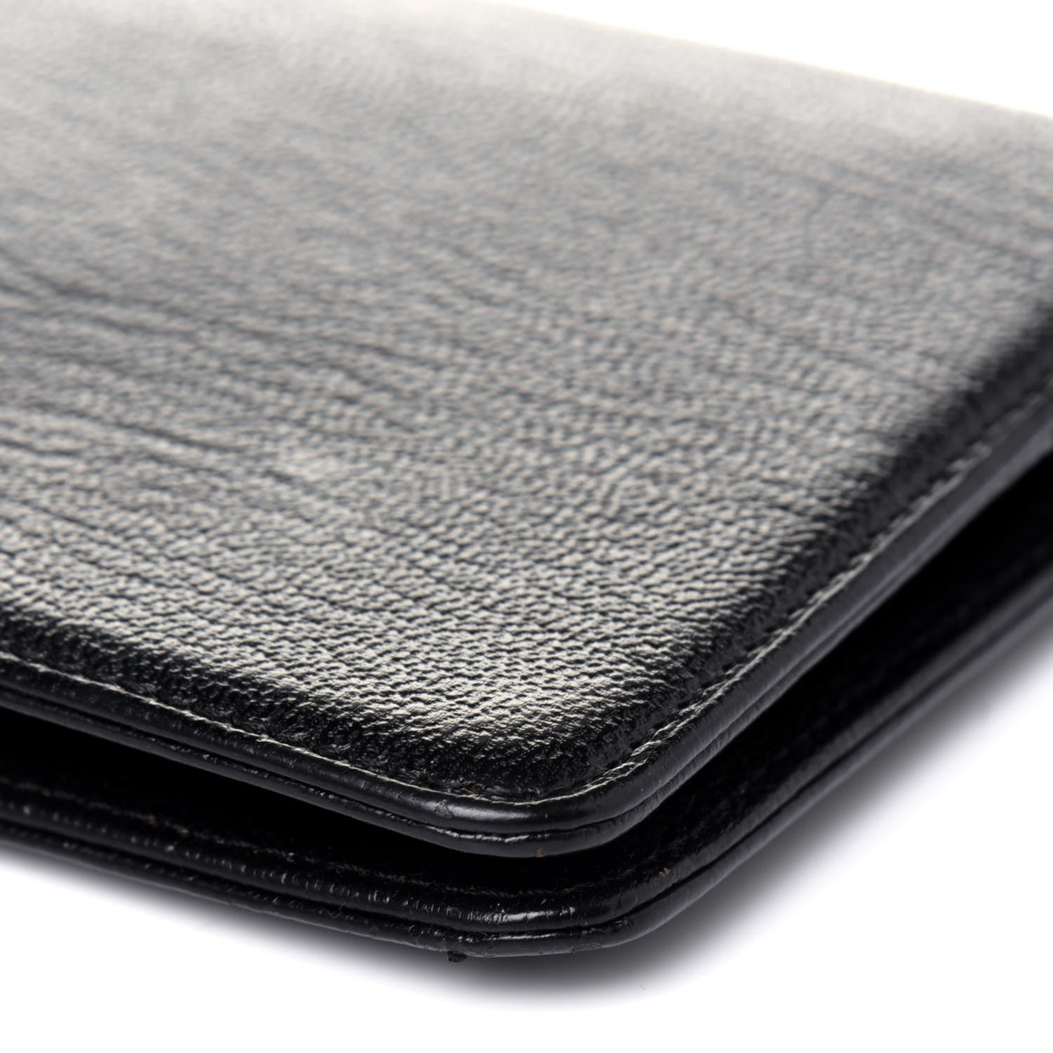 Chanel Goatskin Small Ring Agenda Planner Black 14 of 17