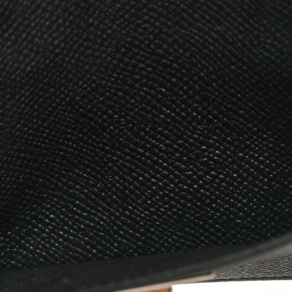 Hermes Epsom Kelly Pocket Compact Wallet Black 7 of 7