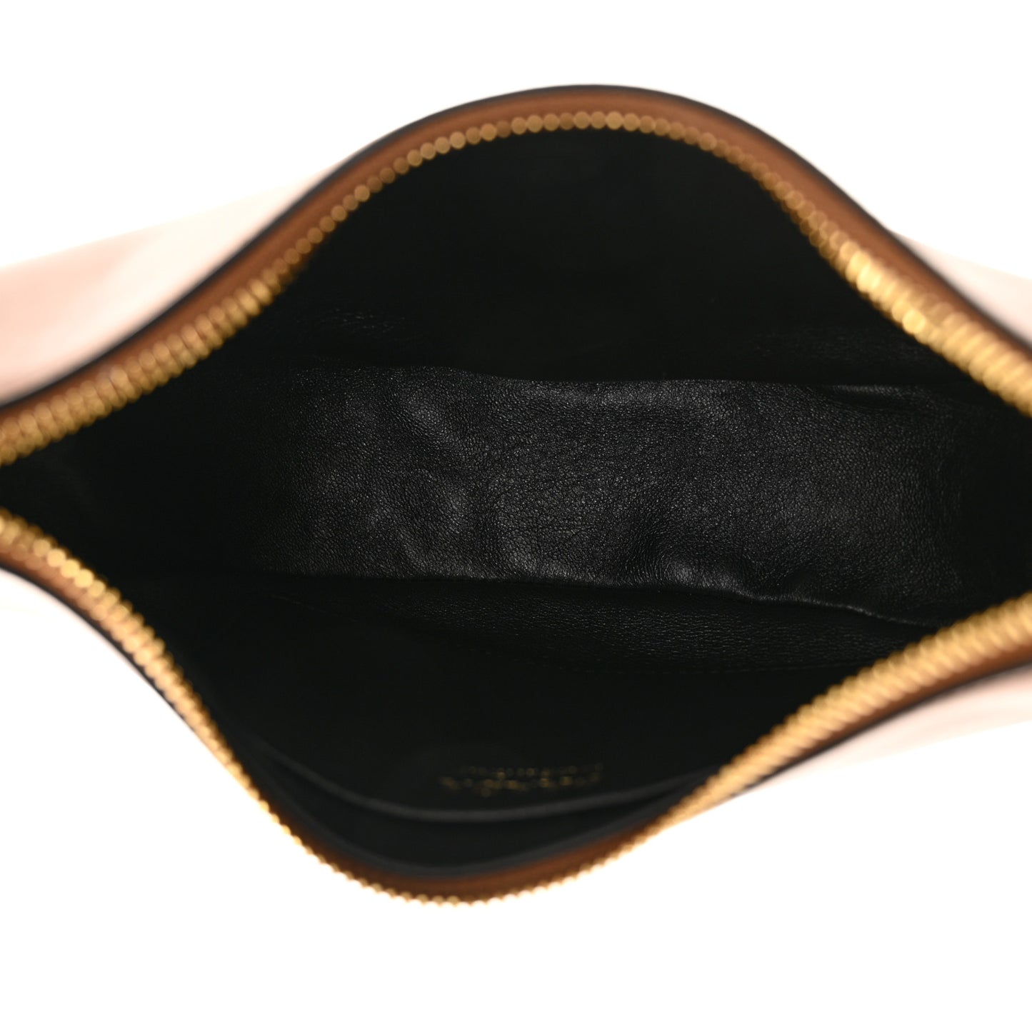 Soft Calfskin Arque Shoulder Bag Cognac