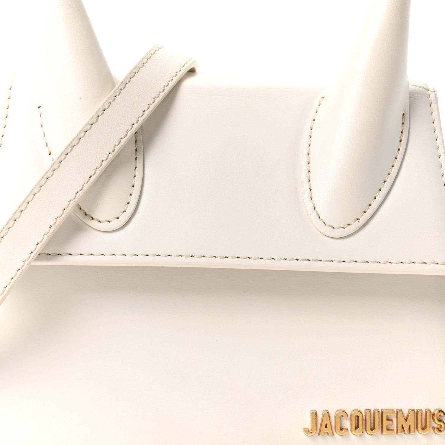 Jacquemus Smooth Calfskin Le Chiquito Moyen White 7 of 9