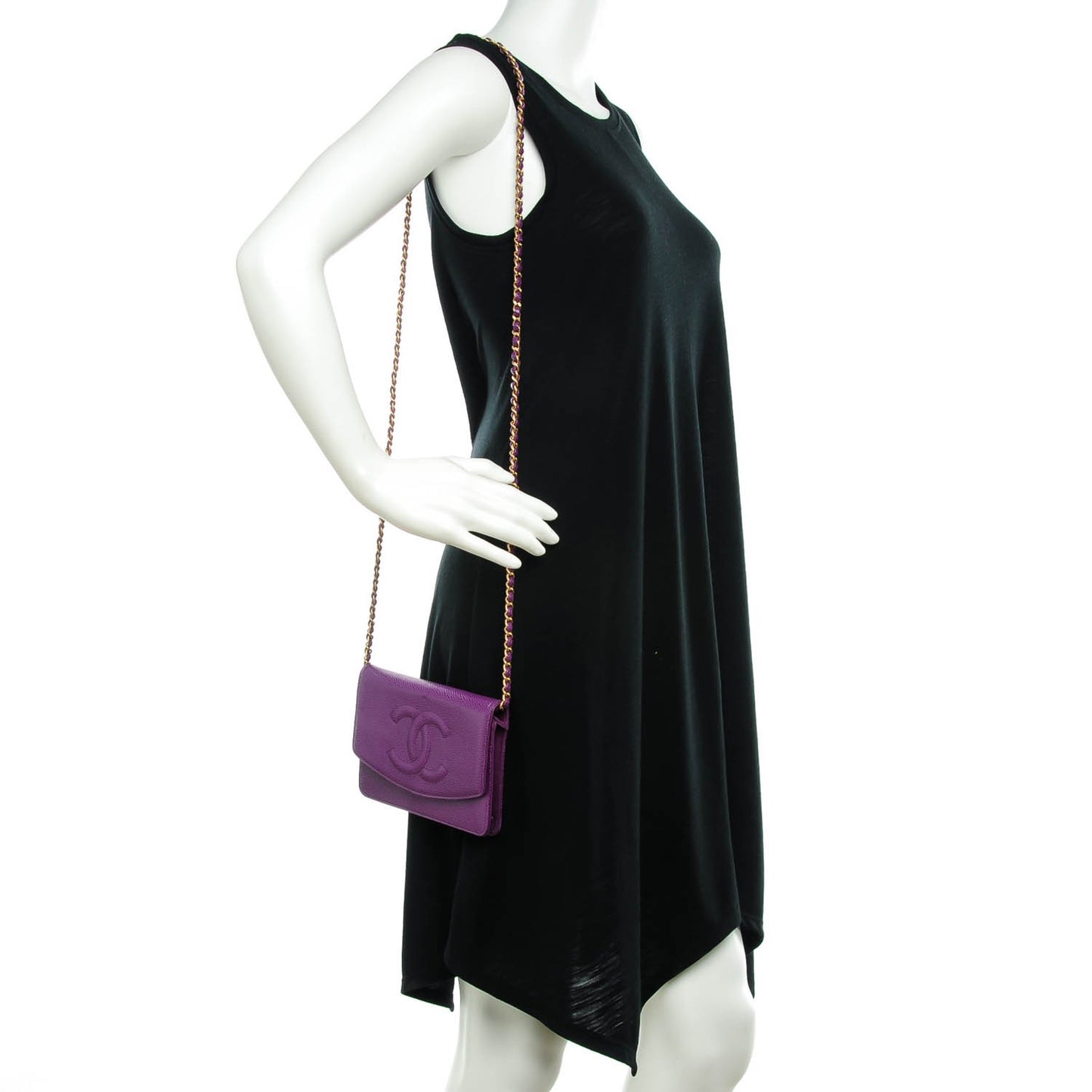 Caviar Timeless CC Wallet On Chain WOC Purple