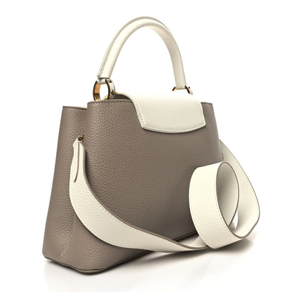 Louis Vuitton Taurillon Artycapucines Henry Taylor MM Snow 3 of 11