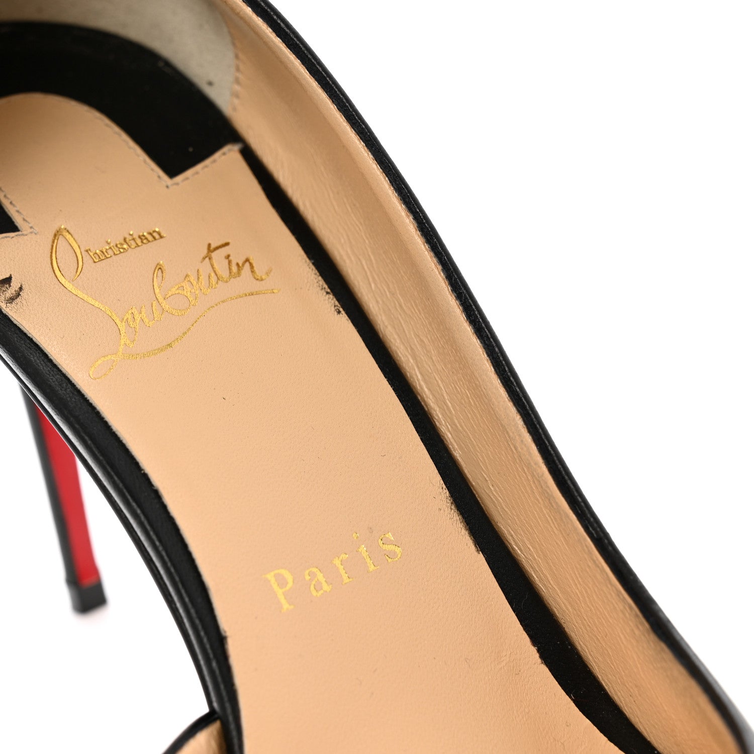 Christian Louboutin Shiny Nappa Iriza 85 Pumps 39.5 Black 9 of 10