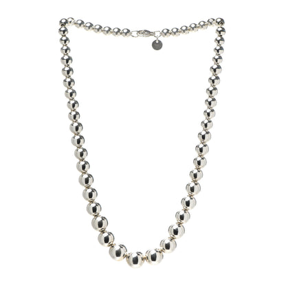 Tiffany Sterling Silver HardWear Graduated Ball Necklace 3 of 4