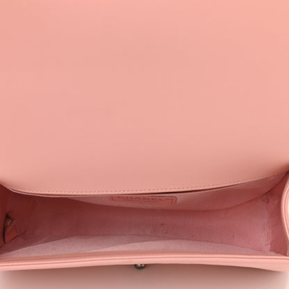 Chanel Lambskin Quilted Medium Boy Flap Light Pink 4 of 11