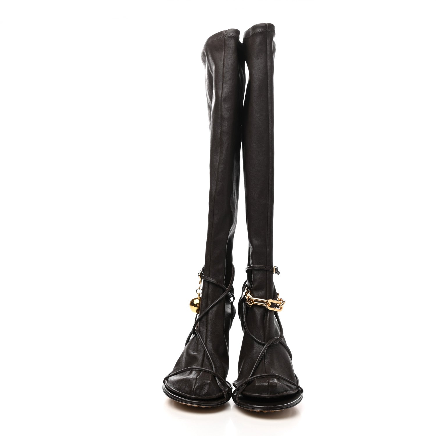 Bottega Veneta Lambskin Dot Boots 36 Fondant 2 of 7