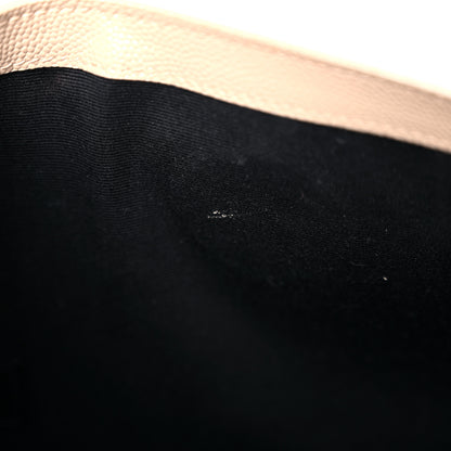 Saint Laurent Grain De Poudre Uptown Pouch Dark Beige 8 of 10