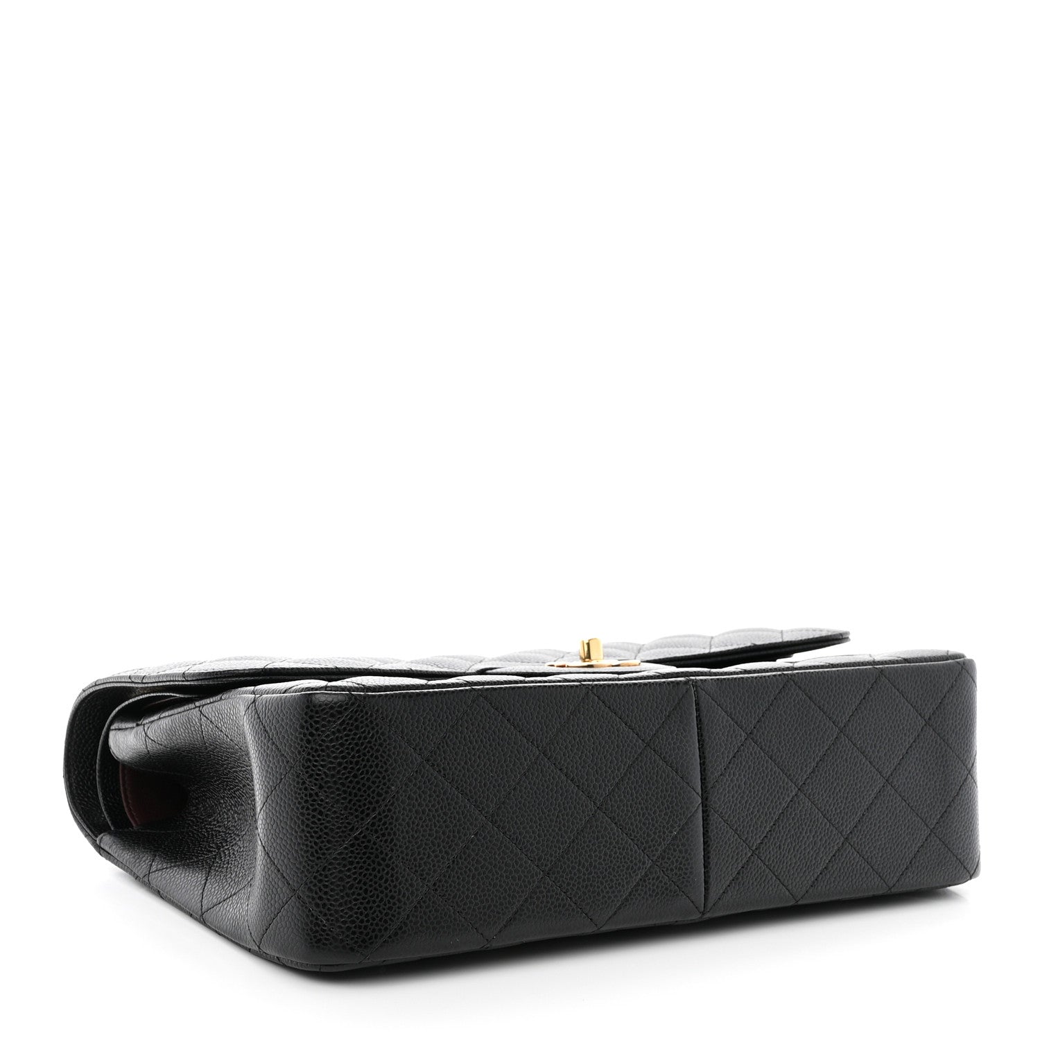 Chanel Caviar Quilted Jumbo Double Flap Black 4 of 12