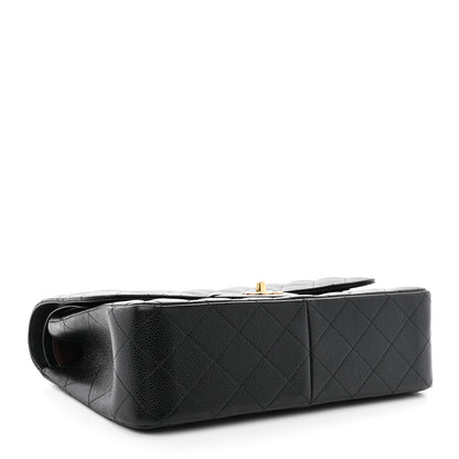 Chanel Caviar Quilted Jumbo Double Flap Black 4 of 12