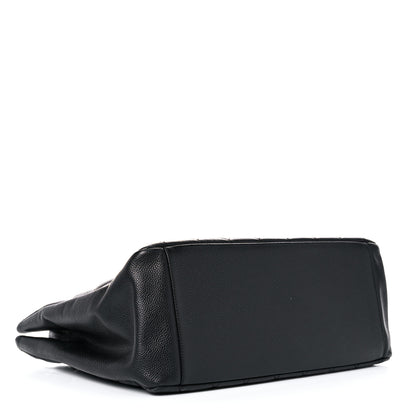 Chanel Caviar Quilted Grand Shopping Tote GST Black 4 of 18