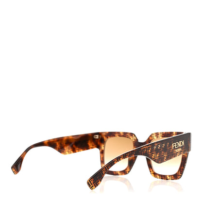 Fendi Acetate Fendi Square Sunglasses FF0457 Tortoise 4 of 7