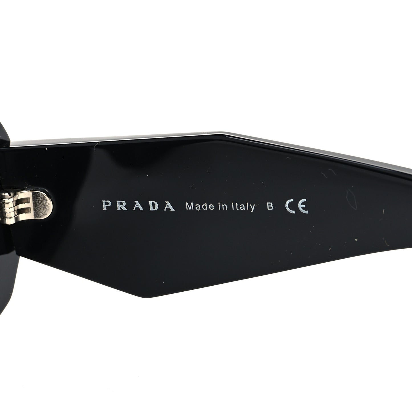 Acetate Symbole Sunglasses SPR 17W Black