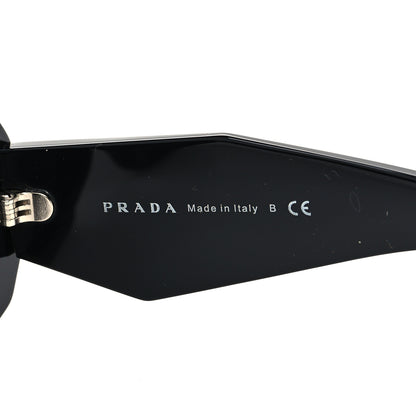Prada Acetate Symbole Sunglasses SPR 17W Black 5 of 6