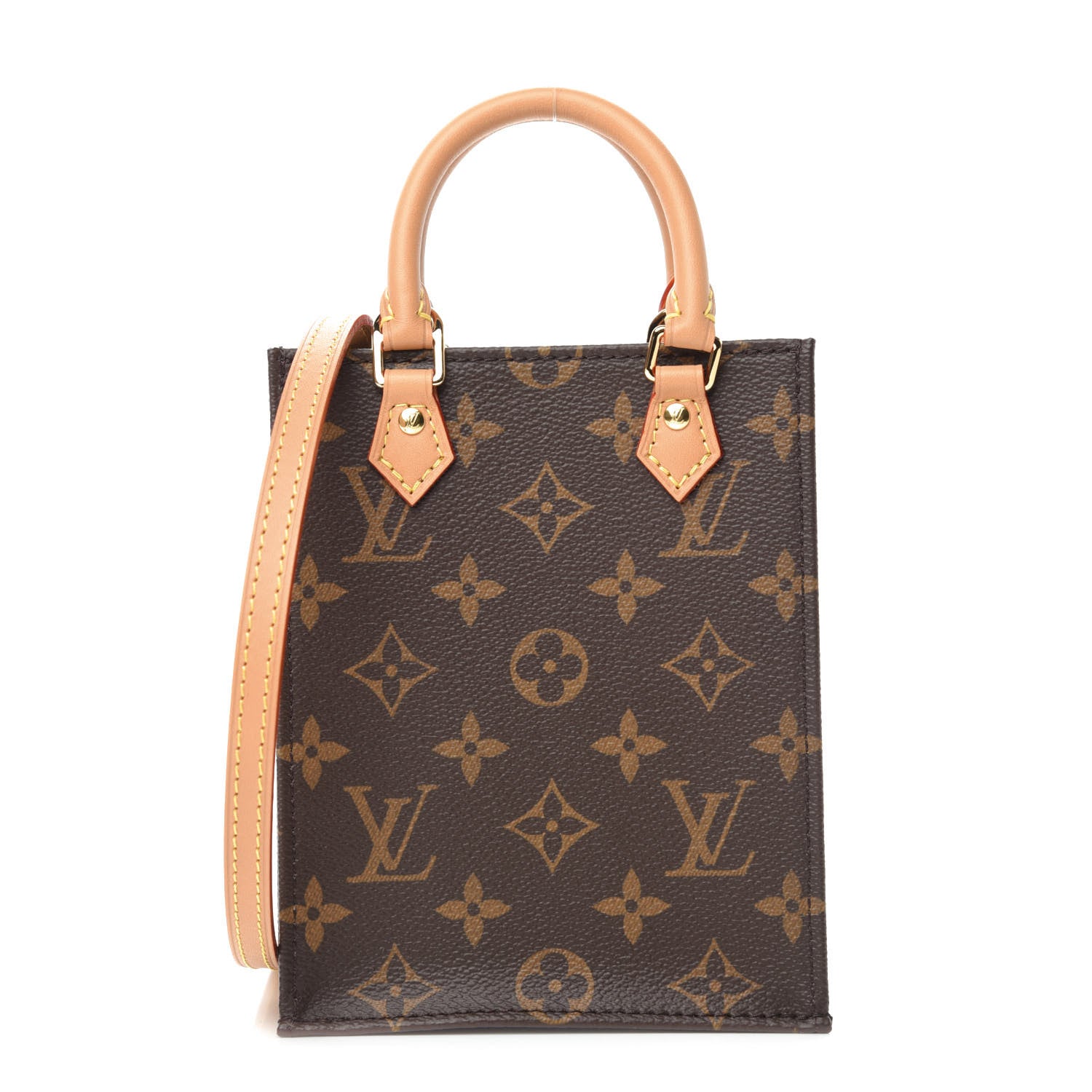 Louis Vuitton Monogram Petit Sac Plat 1 of 10