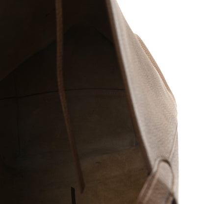 The Row Grained Calfskin Large N/S Park Tote Dark Olive 5 of 11