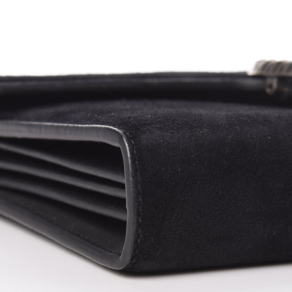 Gucci Suede Mini Dionysus Chain Wallet Black 8 of 11