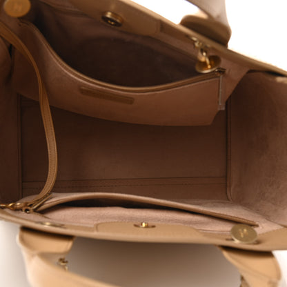Chanel Caviar Small Studded Deauville Tote Beige 5 of 15