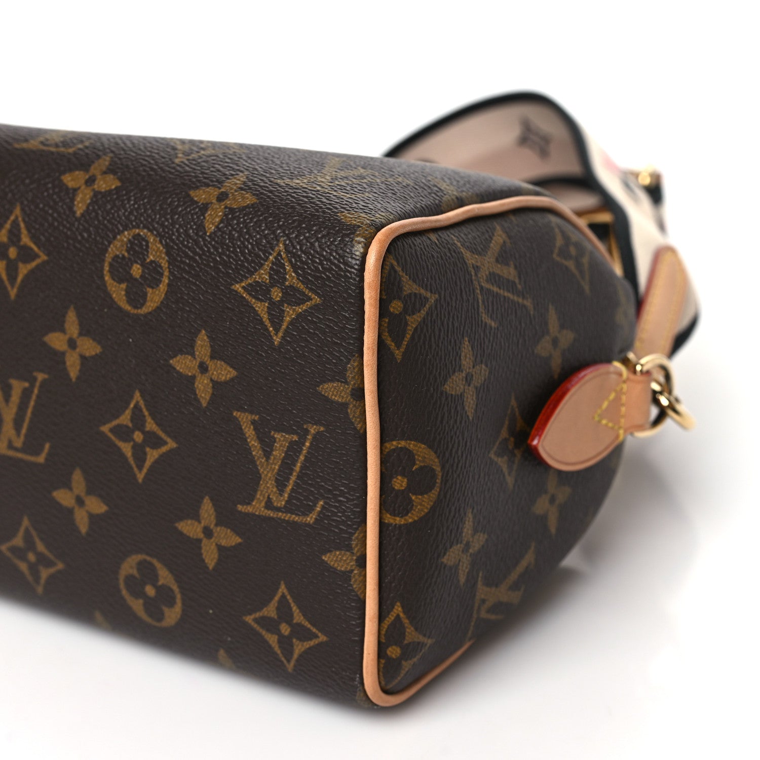 Louis Vuitton Monogram Speedy Bandouliere 20 Black 9 of 11