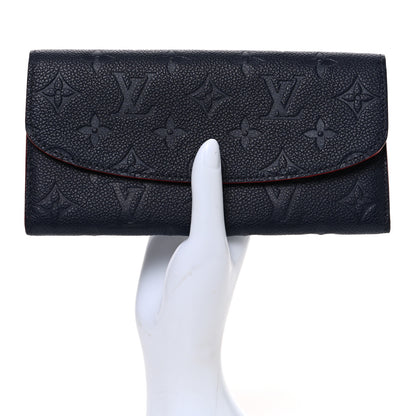 Louis Vuitton Empreinte Emilie Wallet Marine Rouge 2 of 6