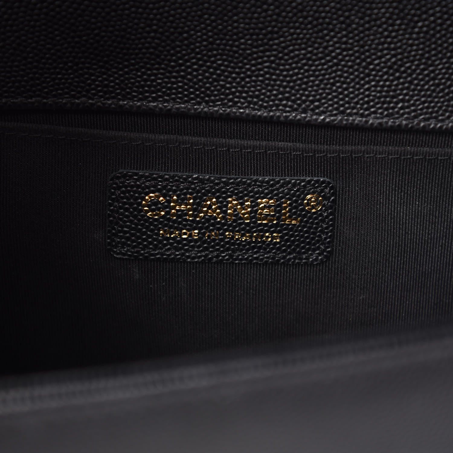 Chanel Caviar Quilted Medium Boy Flap Black 6 of 16