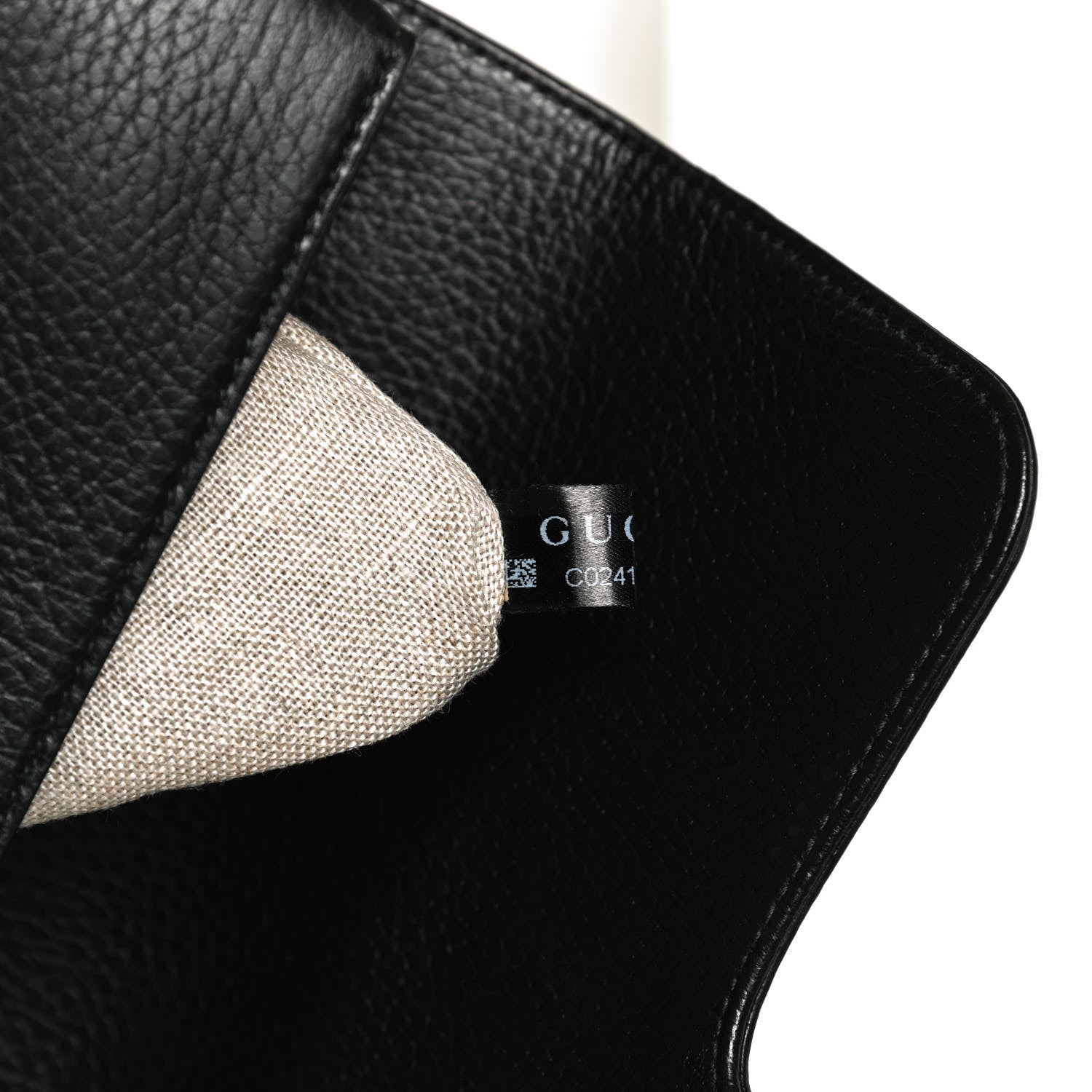 Gucci Dollar Calfskin Interlocking G Top Handle Shoulder Bag Black 8 of 13
